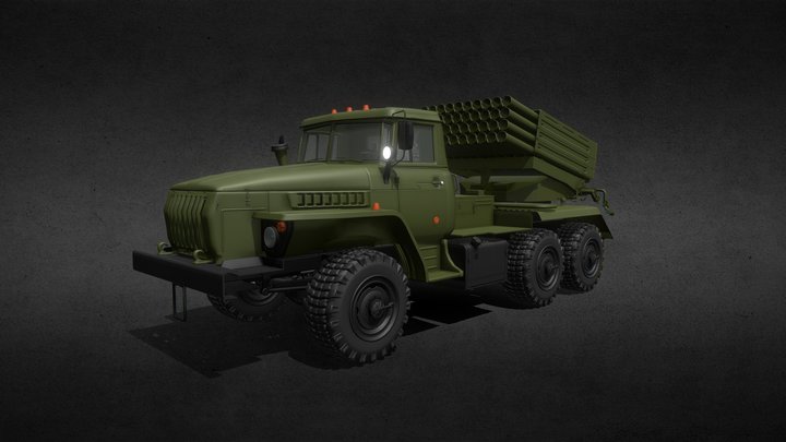 URAL Tent 3D Model