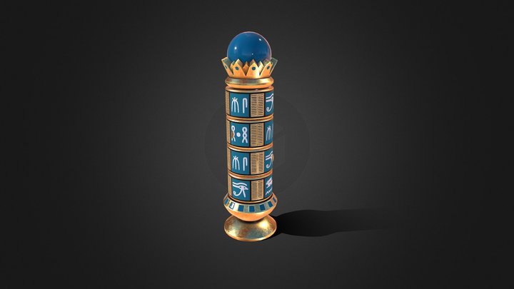 Egyptian puzzles 08 3D Model