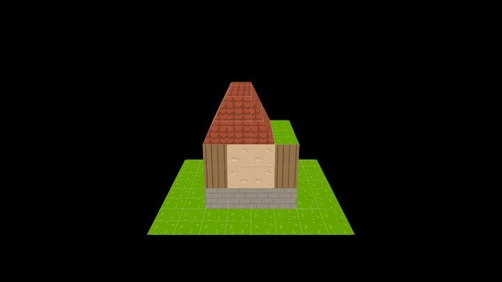 Test House 6 (New Sprytile no Padding) 3D Model