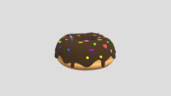 Donut 3D Model