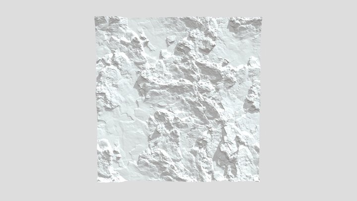 Rock Slabe EViRO 3D Model