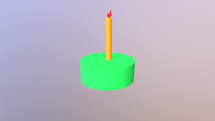 Simple Krathong 3D Model