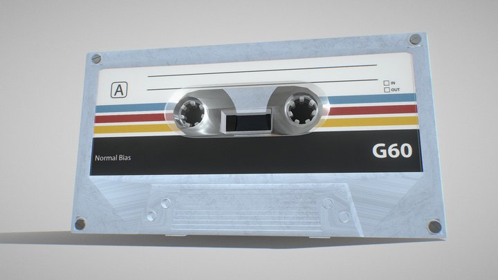 Cassette 3D Model
