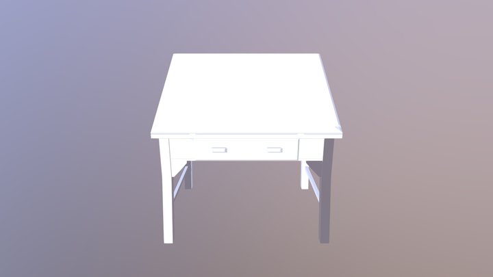 Drafting Table 3D Model