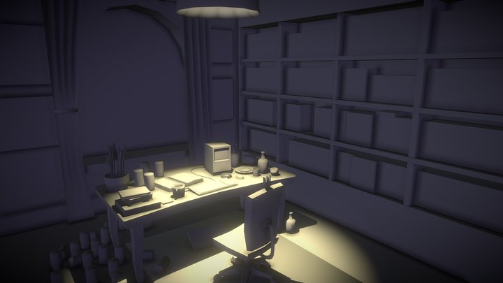 Small Room (WIP) 3D Model