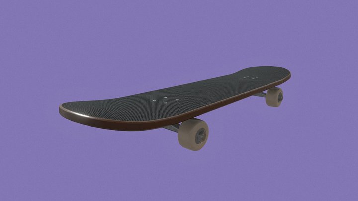 Skateboard 3D Model