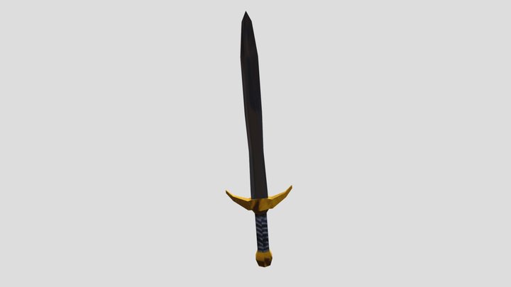 Linked Sword 3D Model