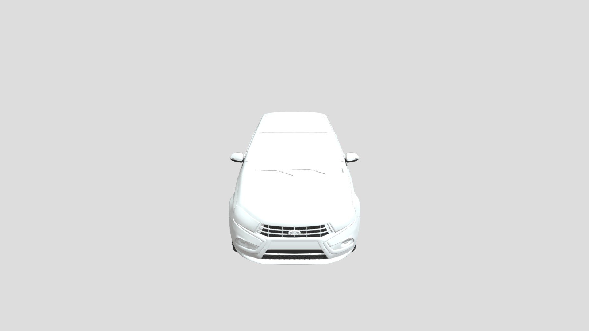 Lada vesta 3d model