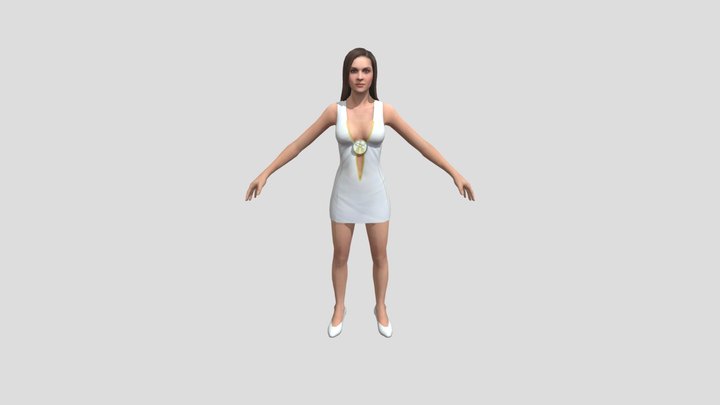 Woman (White Dress) 4