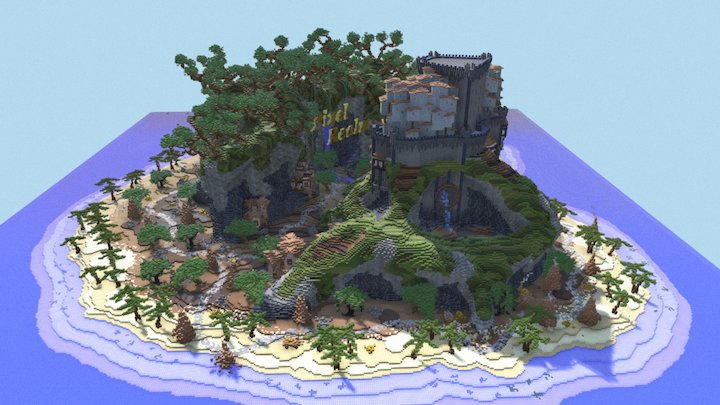 Minecraft-map 3D models - Sketchfab