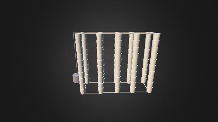 Potato Farm 3D Model