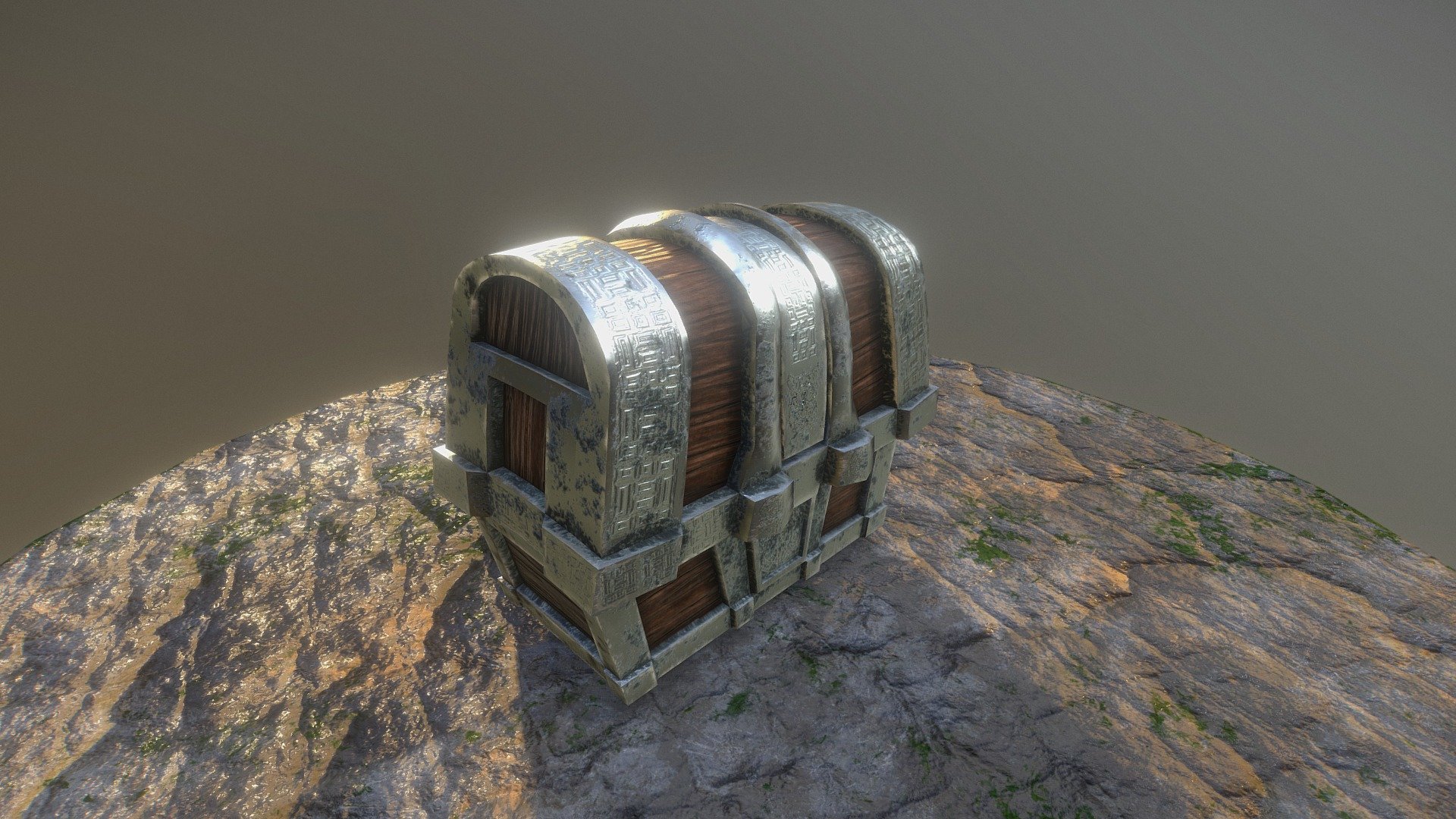 Medieval Chest - 3D model by LaFesdeFran [f5d20d8] - Sketchfab