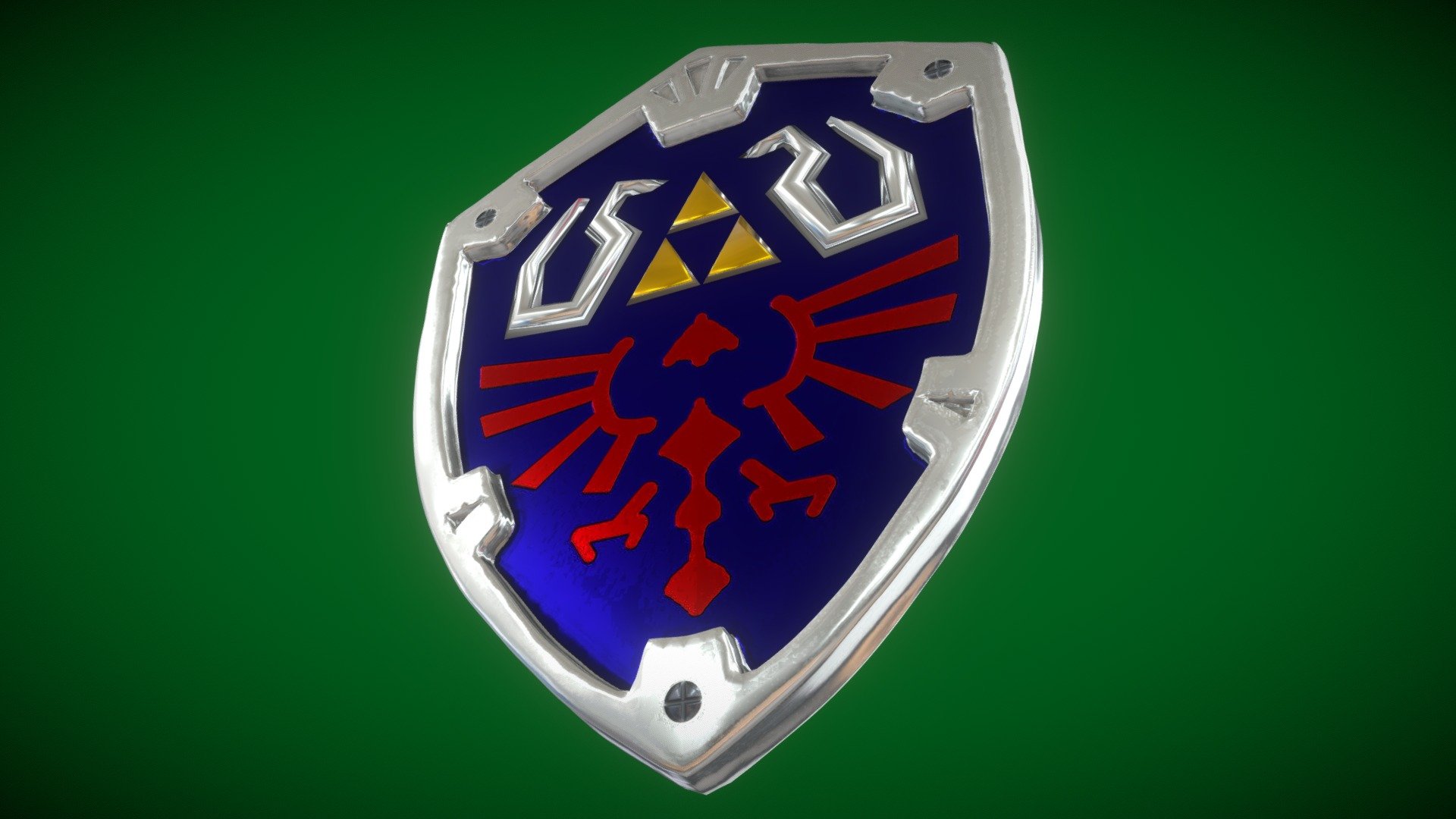 Sculptober Day 3 - Guard (Hylian Shield)