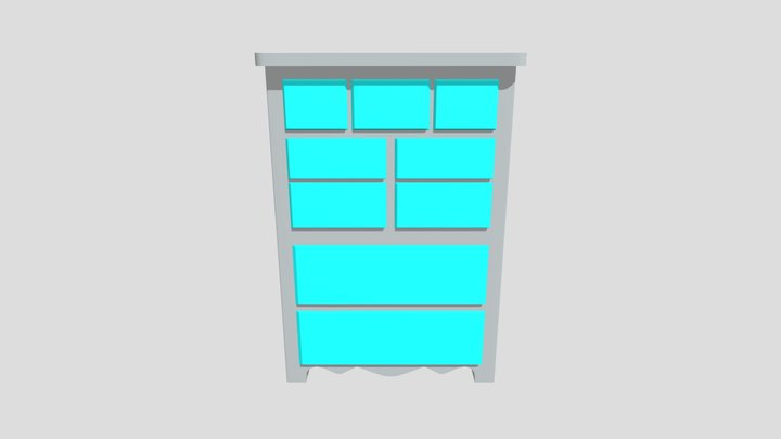 Dresser - WIP 3D Model