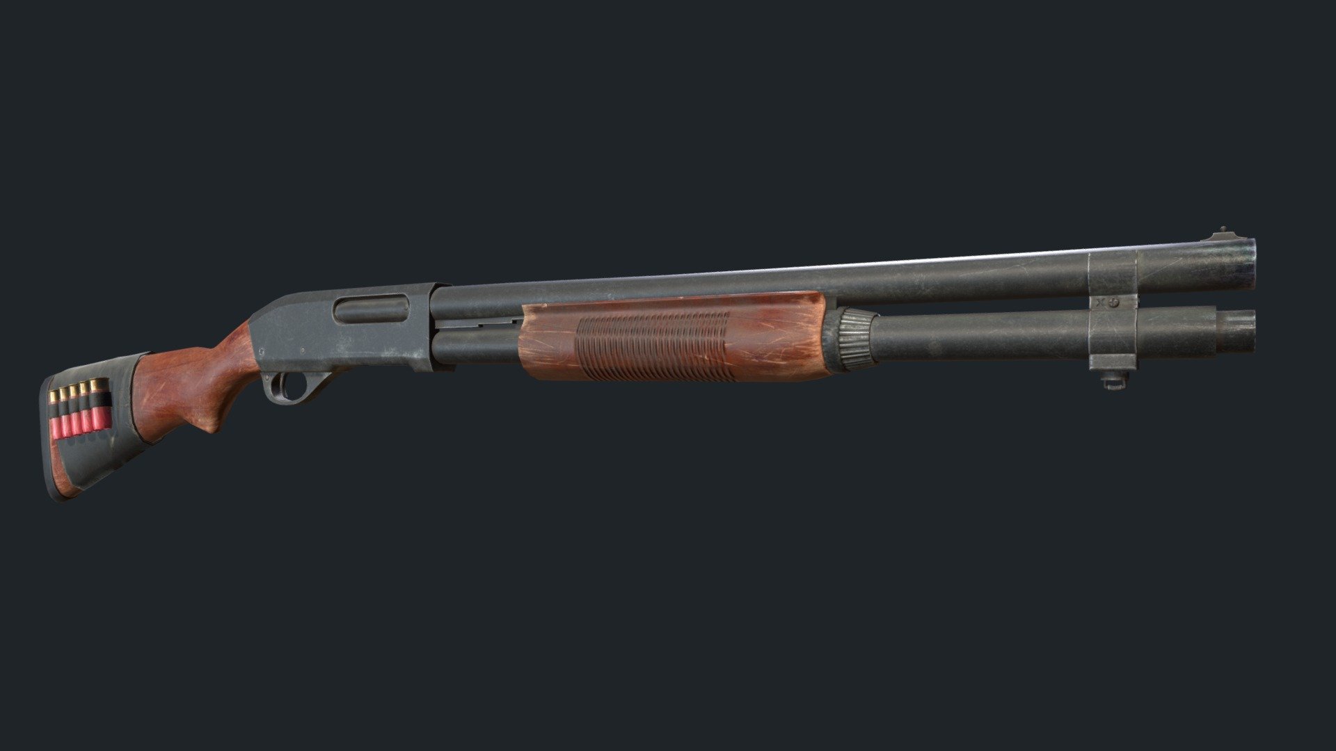 Shotgun/ Remington 870 - Buy Royalty Free 3D model by aidinsalsabili ...