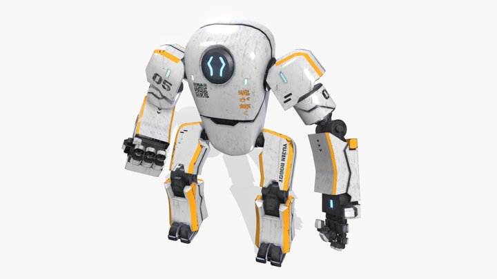 YUJIN ROBOT 3D Model