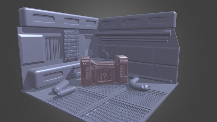 Sifi Blocking 3D Model