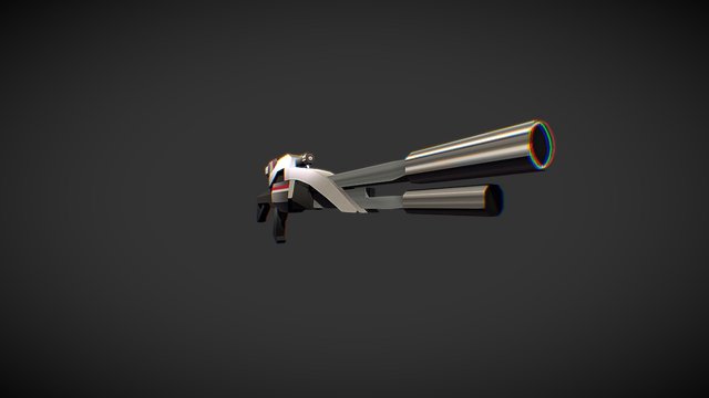 Gun(M-92) 3D Model