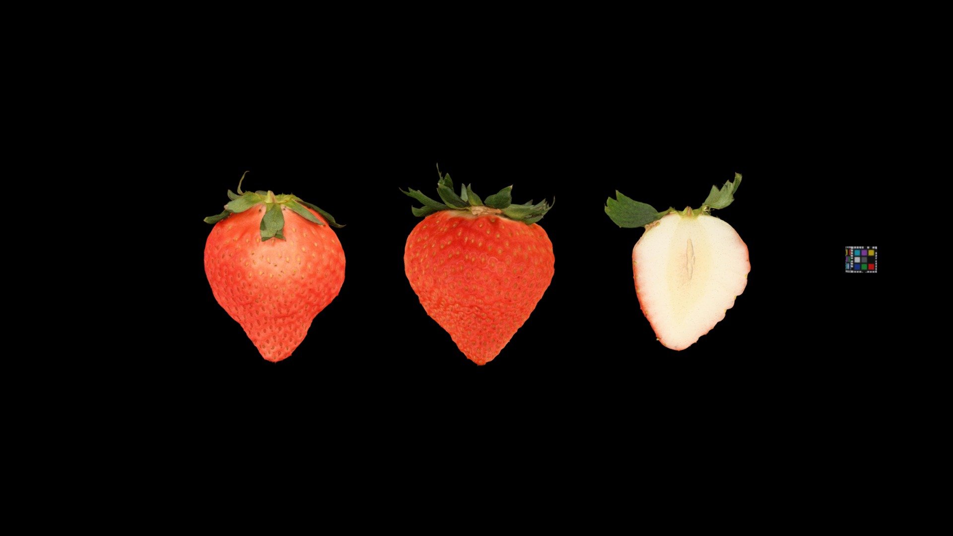 CC0 イチゴ いちご 苺 🍓 Strawberry Fruits - Download Free 3D