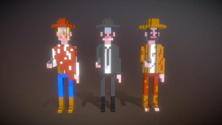 The Good, The Bad and The Ugly 3D Model