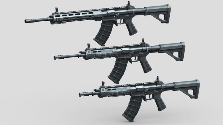 QBZ192 QBZ191 QBU191 3D Model