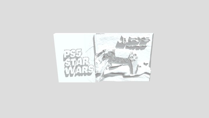 Best of the best Ps5 Star wars Art 3D Model