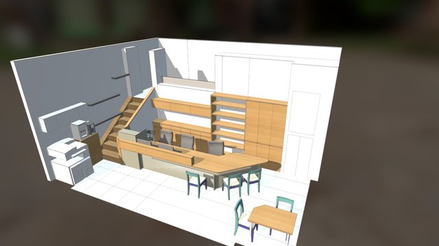 interior work 002 3D Model