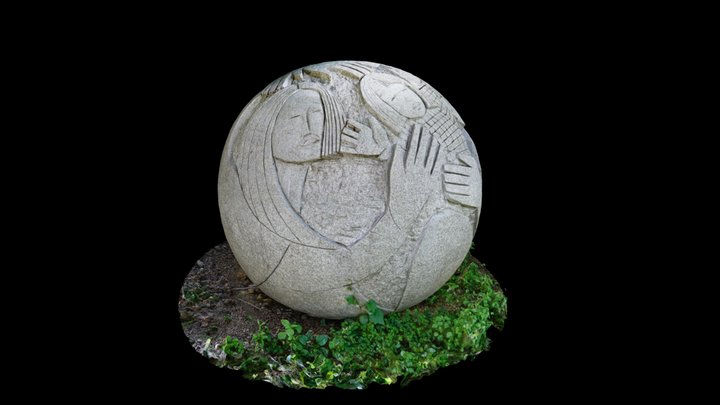 UN조각공원 아름다운 우리 아가야 3D 모델 3D Model
