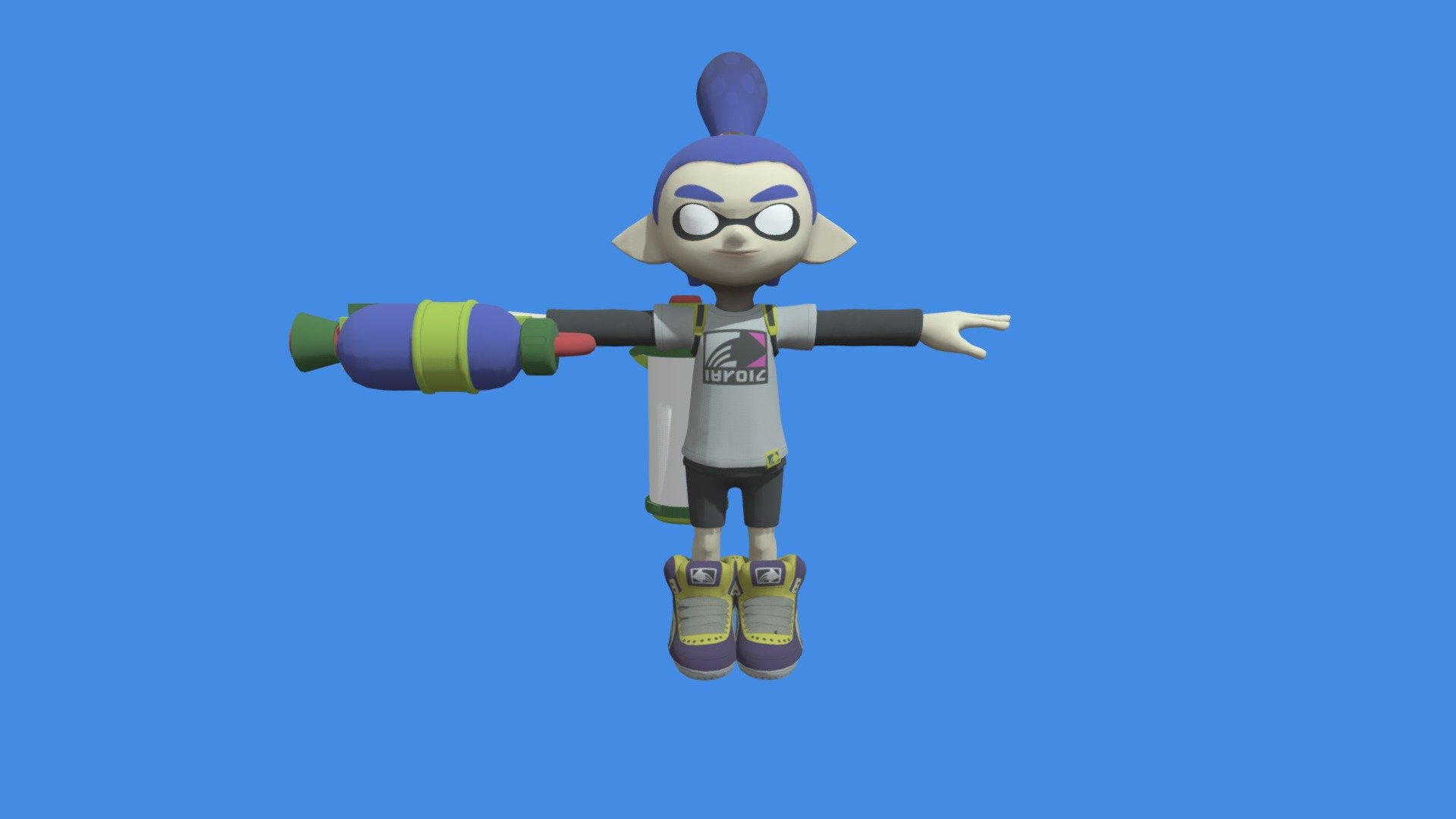 Super smash bros ultimate - inkring - Download Free 3D model by H,yoshi ...