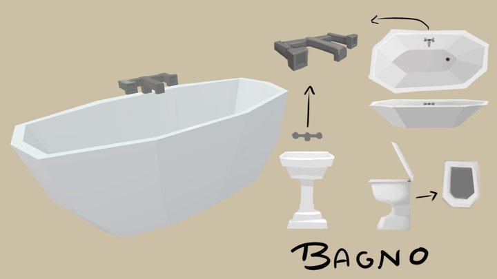 Bathtub 3D Model