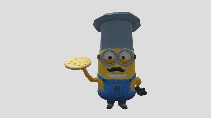 Italian Minion 3D Model
