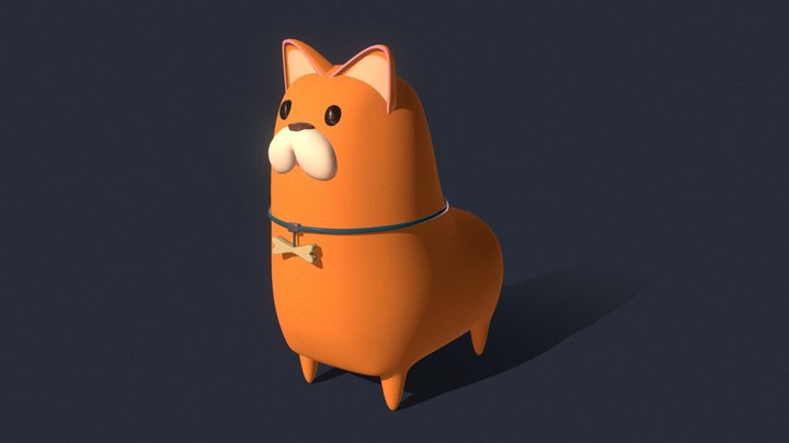 Puppy 3D Model
