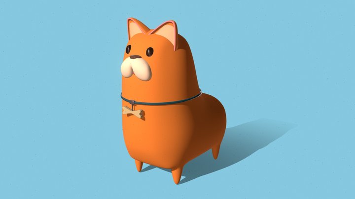 Puppy 3D Model