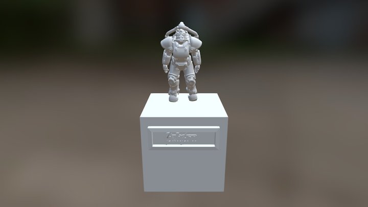Oxhorn Statue Test 3D Model