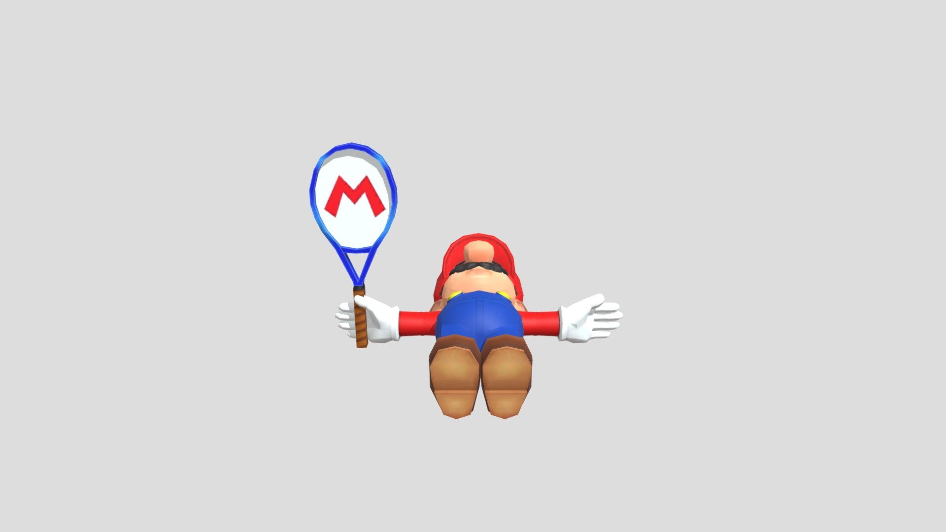 3DS - Mario Tennis Open - Mario - Download Free 3D model by kyle.river ...