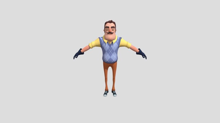 Neighbour_Run 3D Model
