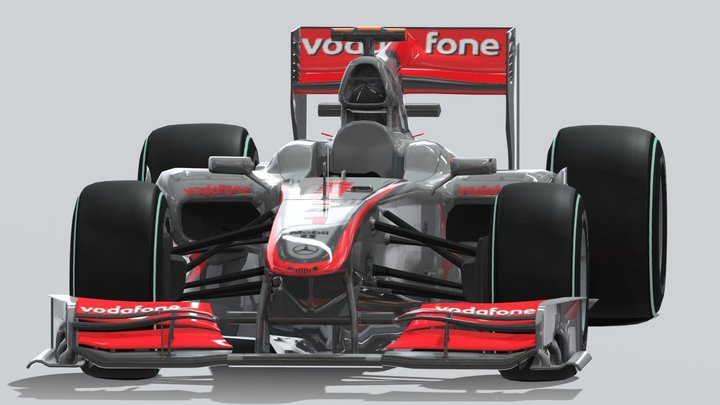 2010 Mclaren MP4/25 – Modello 3D gratuito STL