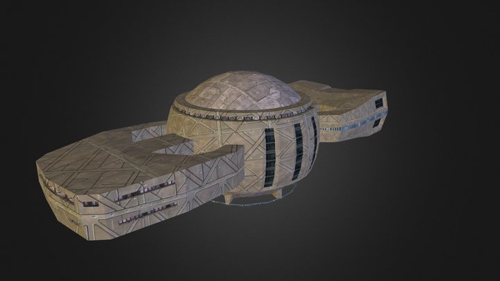 Gasship 3D Model