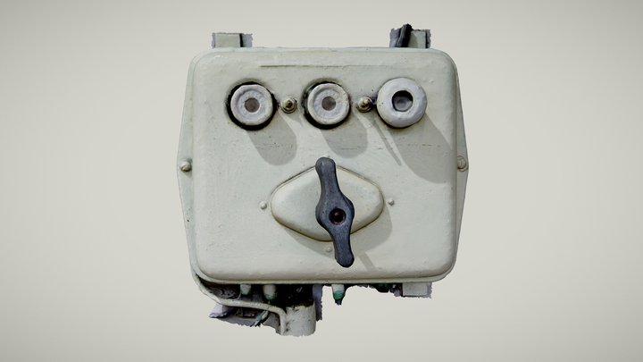 Old Electric Switch with Fuses