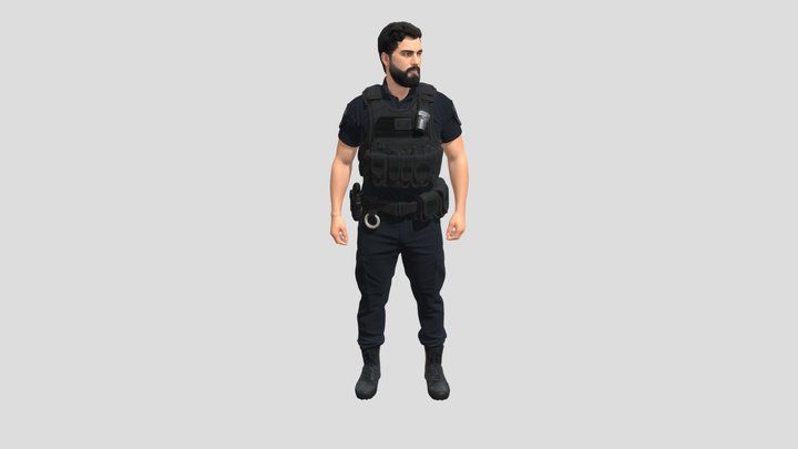 Tactical Guardian – Kostenloses 3D-Modell STL