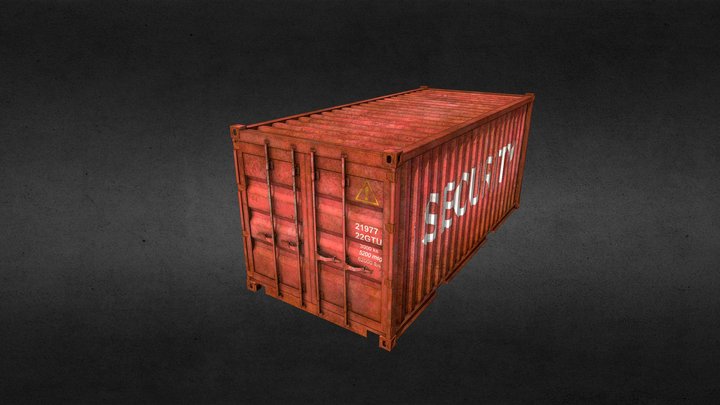 Container old 3D Model