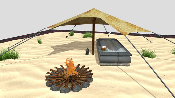 DAE 5 Finished props - By the ocean 3D Model