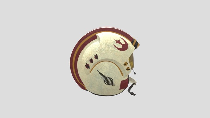 luke helmet 3D Model