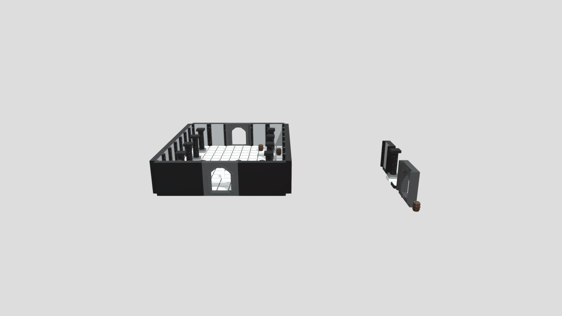 Dungeon UV and Texture