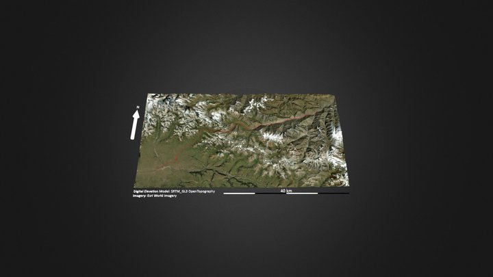 孟克特古道 – Kostenloses 3D-Modell STL