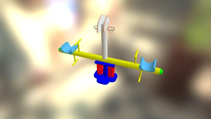 Seesaw 3D Model