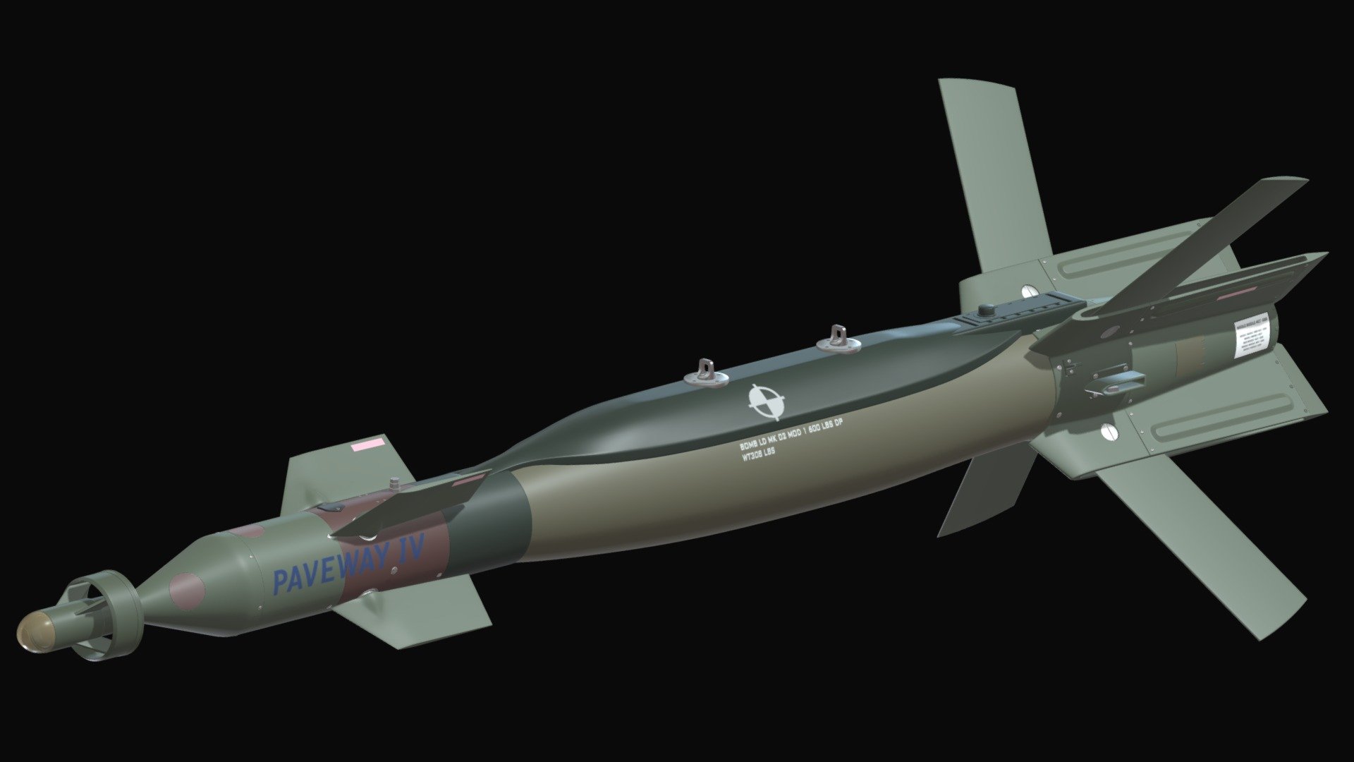 Paveway IV LGB (FBX) - 3D model by Jeyhun1985 [f5dfad1] - Sketchfab