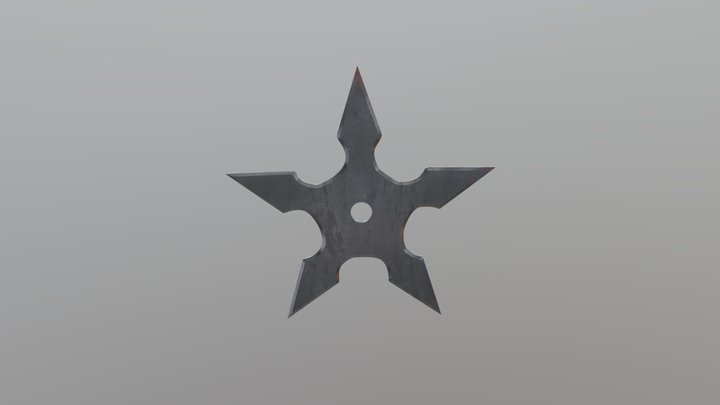 Shuriken 3D Model