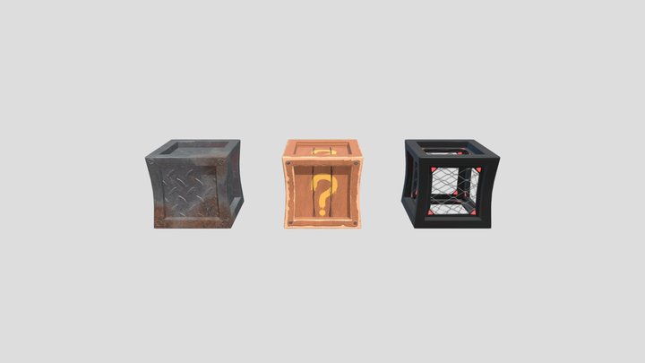 Cajitas 3D Model
