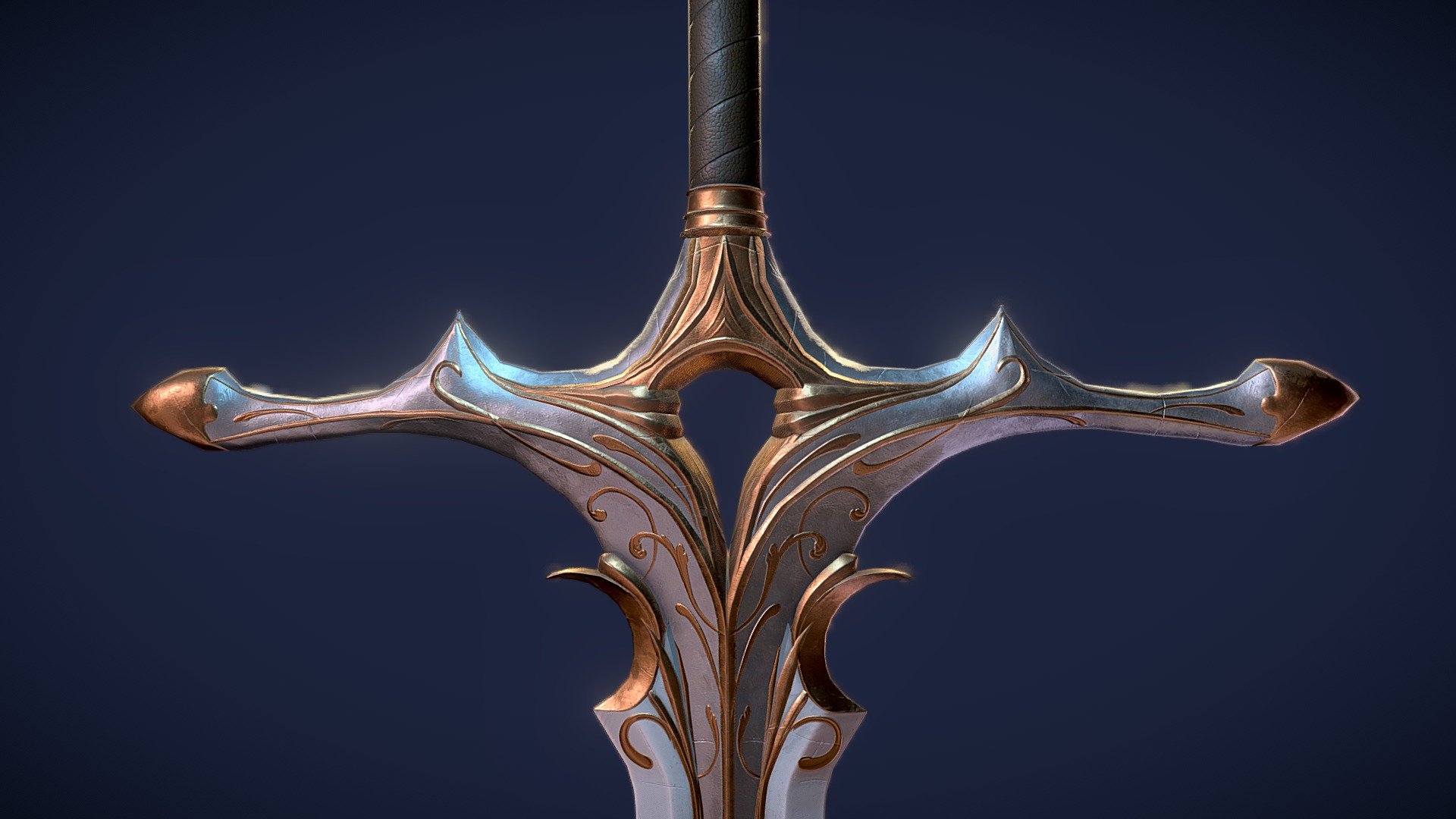 Swordtember Day 4 - Divine Relic || Game Asset - 3D model by bovee ...